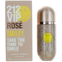 Carolina Herrera Women's Eau De Parfum Spray - 212 VIP Rose Smiley Natural, 2.7 oz