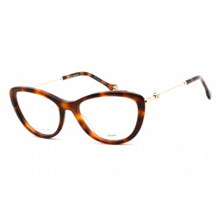 Carolina Herrera Women's Eyeglasses - Havana Acetate Cat Eye Frame | CH 0021 005L 00