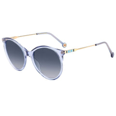 Carolina Herrera Women's Sunglasses - Azure Round Full Rim Frame | CH 0069/S 0MVU DG