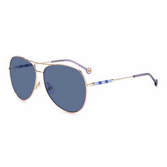 Carolina Herrera Women's Sunglasses - Blue Lens Gold Copper Frame | CH 0034/S 0DDB