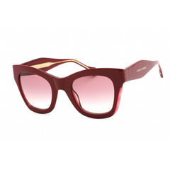 Carolina Herrera Women's Sunglasses - Burgundy Plastic Cat Eye | CH 0015/S 0LHF 3X