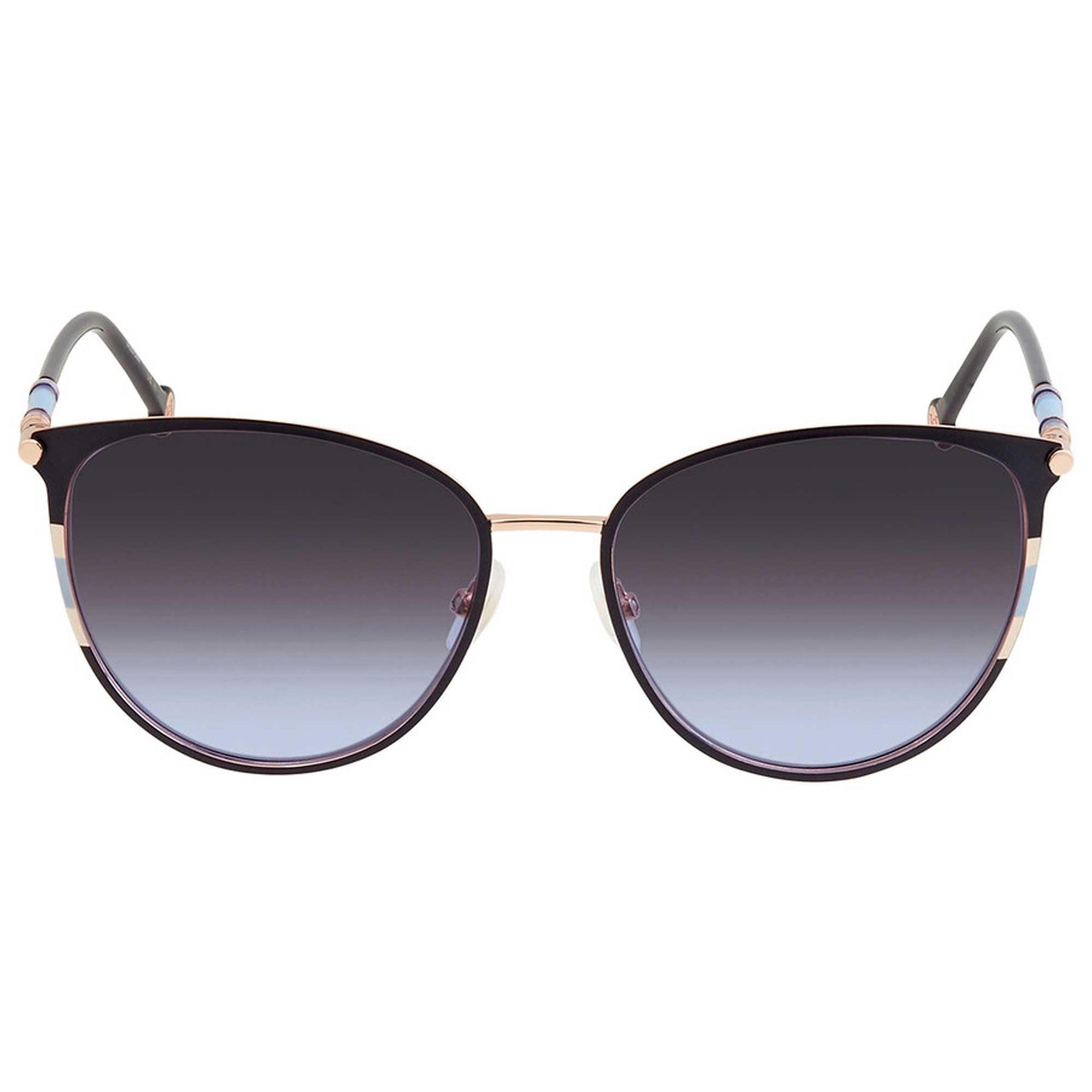 Carolina Herrera Blue and Gold Sunglasses Carolina Herrera Women main image 2