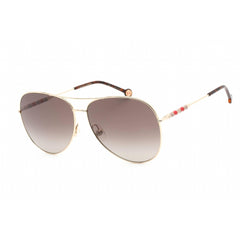 Carolina Herrera Women's Sunglasses - Gold Metal Aviator Frame | CH 0034/S 0J5G HA