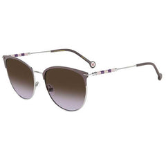 Carolina Herrera Women's Sunglasses - Palladium Lilac Full Rim | CH 0037/S 0KTS QR