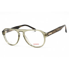 Carrera Men's Eyeglasses - Clear Lens Olive Acetate Aviator Frame | Carrera 248 4C3
