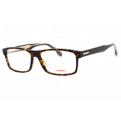 Carrera Men's Eyeglasses - Full Rim Havana Plastic Rectangular | CARRERA 293 0086 00