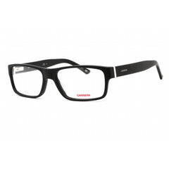 Carrera Men's Eyeglasses - Matte Black Acetate Rectangular Frame | Ca 6180 0OFZ 00