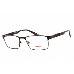 Carrera Men's Eyeglasses - Matte Brown Stainless Steel Rectangular | Ca 8822 0YZ4 00