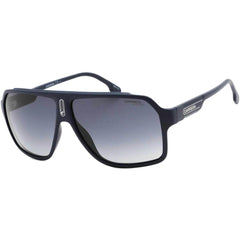 Carrera Men's Sunglasses - Blue Rectangular Frame Grey Shaded Lens | 1030/S 0PJP