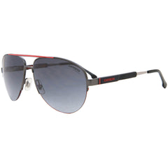 Carrera Men's Sunglasses - Dark Grey Lens Semi Rimless Pilot Frame | 8030/S 0SVK 9O