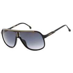 Carrera Men's Sunglasses - Dark Grey Shaded Lens Black Aviator Frame | 1047/S 02M2