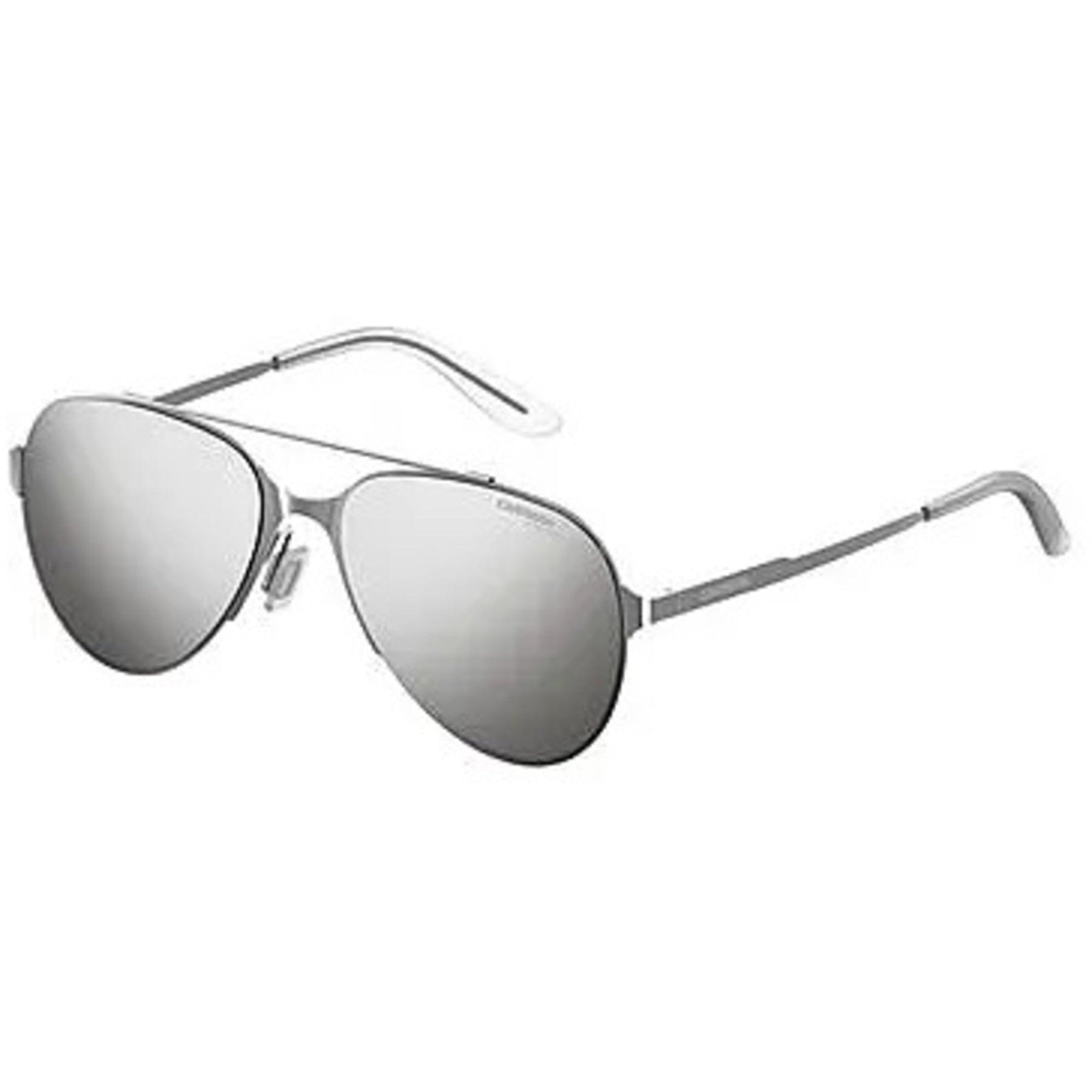 Carrera Silver Aviator Sunglasses with Case Carrera Unisex Aviator Full Rim Silver Sunglasses With  main image 2