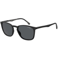 Carrera Men's Sunglasses - Smoke Lens Black Plastic Square Shape Frame | 8041/S 0807
