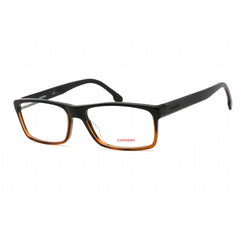 Carrera Unisex Eyeglasses - Black Brown Plastic Rectangular | CARRERA 8852 0R60 00