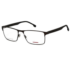 Carrera Unisex Eyeglasses - Brown Metal Rectangular Full Rim | CARRERA 8863 009Q 00