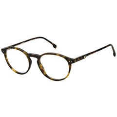 Carrera Unisex Eyeglasses - Full Rim Havana Plastic Round Frame | CARRERA 2026T 0086