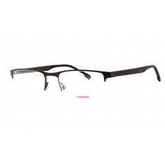 Carrera Unisex Eyeglasses - Half Rim Brown Metal Rectangular | CARRERA 8864 009Q 00