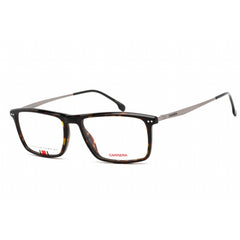 Carrera Unisex Eyeglasses - Havana Plastic Rectangular Frame | CARRERA 8866 0086 00