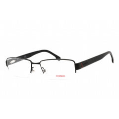 Carrera Unisex Eyeglasses - Matte Black Metal Rectangular Frame | CARRERA 8850 0003