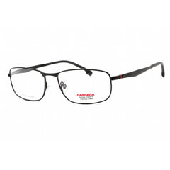Carrera Unisex Eyeglasses - Matte Black Metal Rectangular Frame | CARRERA 8854 0003 00