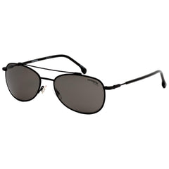 Carrera Unisex Sunglasses - Matte Black Metal Aviator Frame | CARRERA 224/S 003 M9