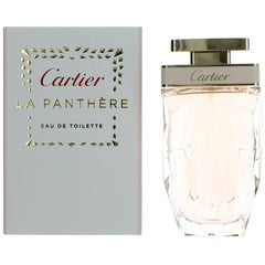Cartier Women's Eau De Toilette Spray - La Panthere Sensual and Bold Floral, 2.5oz