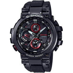 Casio Men's Alarm Watch - G-Shock MT-G Black Bezel Resin Strap | MTGB1000B-1A
