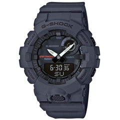 Casio Men's Ana-Digi Watch - G-Shock Alarm Charcoal Resin Strap Dive | GBA800-8A