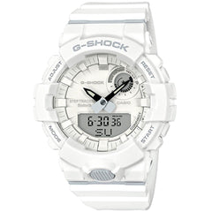 Casio Men's Ana-Digi Watch - G-Shock World Time White Resin Strap Dive | GBA800-7A
