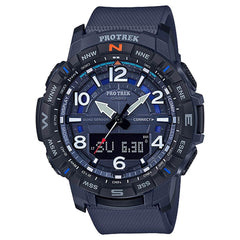 Casio Men's Bluetooth Watch - Pro Trek Ana-Digi Dial Blue Strap | PRTB50-2