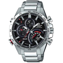 Casio Men's Chronograph Watch - Edifice Alarm Black Dial Quartz Bracelet | EQB501XD-1A