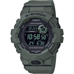 Casio Men's Digital Watch - G-Shock G-Squad 800 Series Green Resin Strap | GBD800UC-3