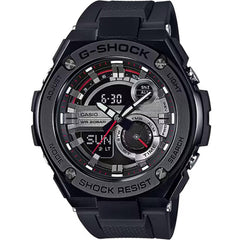 Casio Men's Watch - G-Shock G-Steel Black Resin Strap Shock Resistant | GST210B-1ACR