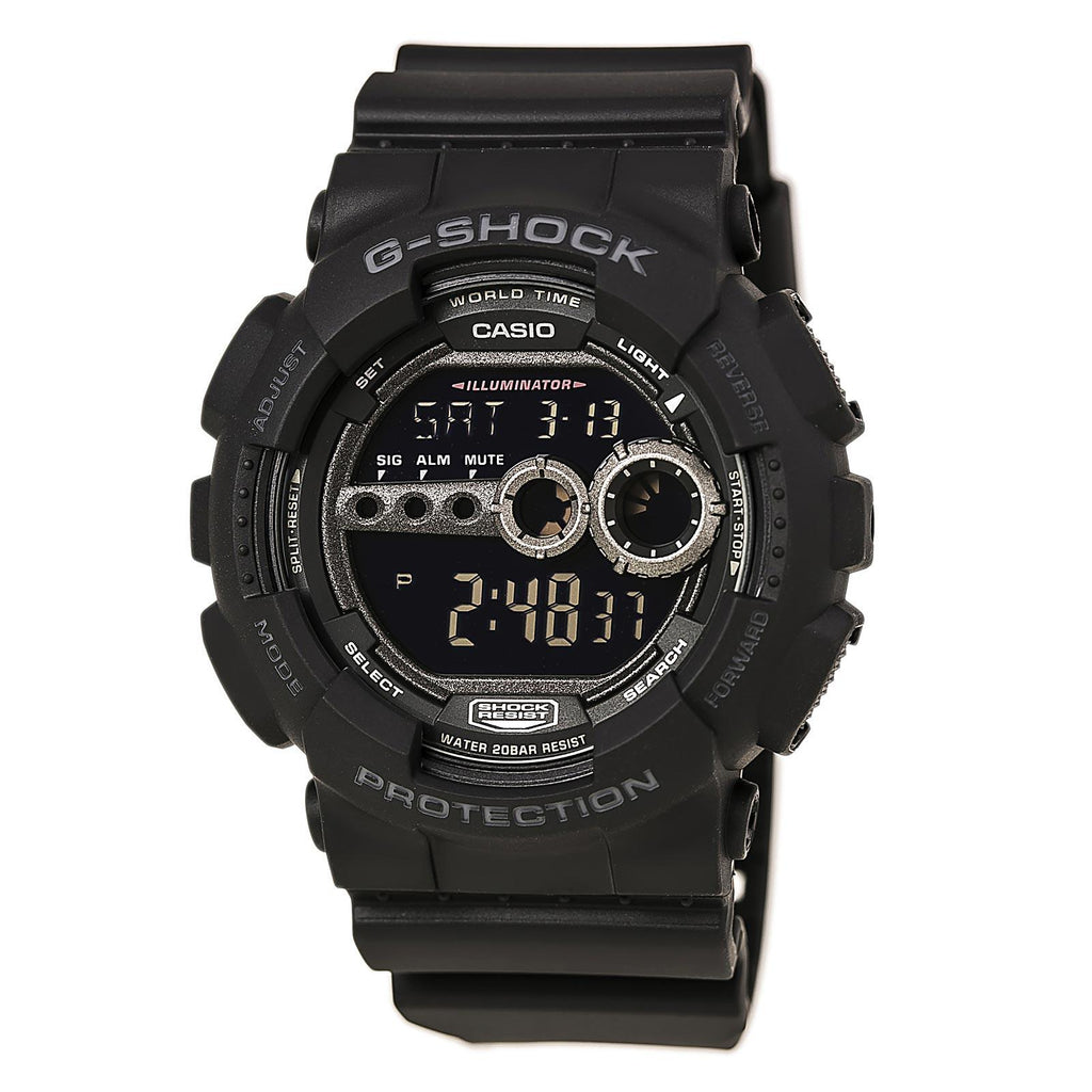 Casio Men's GD100-1B G-Shock Dive Watch Resin Strap Black