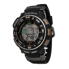 Casio Men's Pro Trek Tough Solar Power Digital Grey Dial Chronograph Alarm Dive Watch | PRW2500R-1