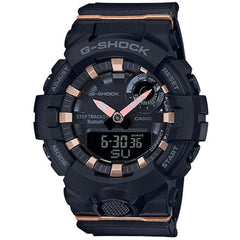 Casio Women's Quartz Watch - G-Shock Alarm Ana-Digi Dial Black Strap | GMAB800-1A
