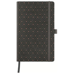 Castelli Notebook - Copper and Gold Medium A5, Blank, Honeycomb Copper | QC8NP-492