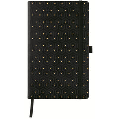 Castelli Notebook - Copper and Gold Medium A5, Blank, Honeycomb Gold | QC8NT-464