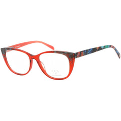 Ccs By Coco Song Unisex Eyeglasses - Clear Demo Lens Cat Eye Frame | CCS110 05-09