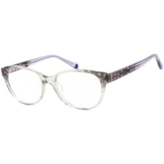 Ccs By Coco Song Unisex Eyeglasses - Clear Demo Lens Grey Oval Frame | CCS104 06-09
