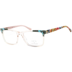 Ccs By Coco Song Unisex Eyeglasses - Clear Demo Lens Square Frame | CCS108 06-09