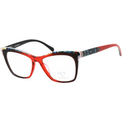 Ccs By Coco Song Unisex Eyeglasses - Clear Demo Lens Square Shape Frame | CCS111 06-09