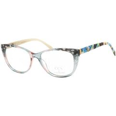 Ccs By Coco Song Unisex Eyeglasses - Clear Lens Multicolor Cat Eye | CCS110 04-09