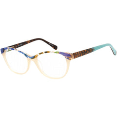 Ccs By Coco Song Unisex Eyeglasses - Clear Lens Multicolor Oval Frame | CCS104 01-09