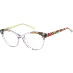 Ccs By Coco Song Unisex Eyeglasses - Clear Lens Multicolor Round Frame | CCS107 05-09