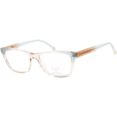Ccs By Coco Song Unisex Eyeglasses - Clear Lens Sky Blue/Orange Frame | CCS105 04-09