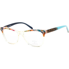 Ccs By Coco Song Unisex Eyeglasses - Clear Lens Square Shape Frame | CCS106 03-09