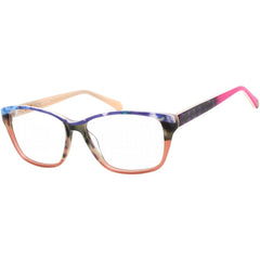 Ccs By Coco Song Unisex Eyeglasses - Rectangular Shaped Plastic Frame | CCS116 C1