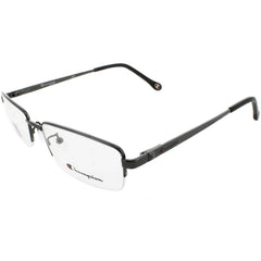 Champion Men's Eyeglasses - Demo Lens Dark Gunmetal Rectangular Frame | CU1003UF C01