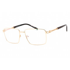Charriol Men's Eyeglasses - Full Rim Shiny Gold Rectangular Metal Frame | PC75093 C01